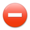 No Entry emoji on LG
